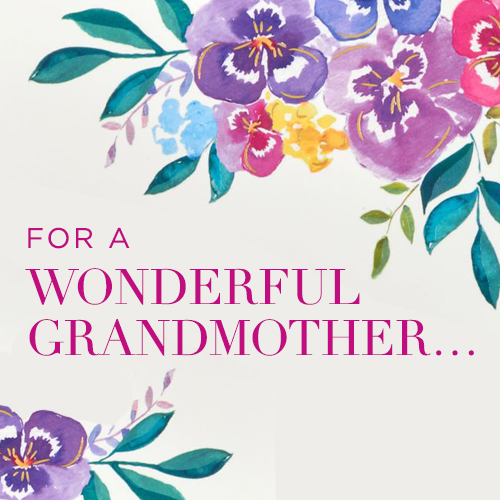 For A Wonderful Grandma