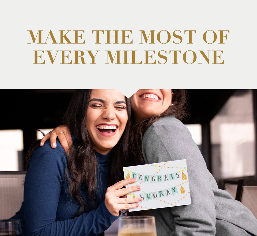 Make the most of every milestone