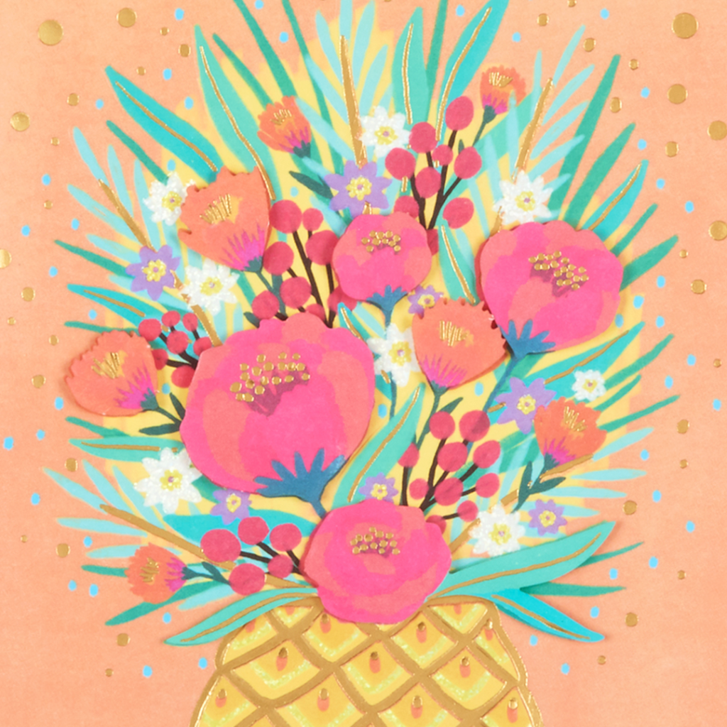 Mother's Day Pineapple Wallpaper