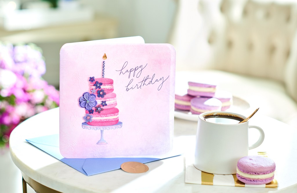 BCRF Macaron card