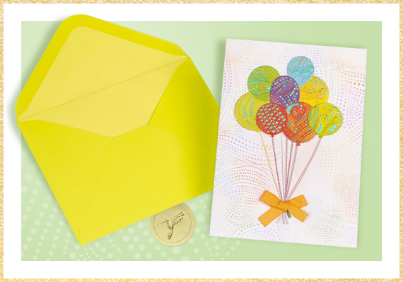 Turnowsky Ballon Birthday Card