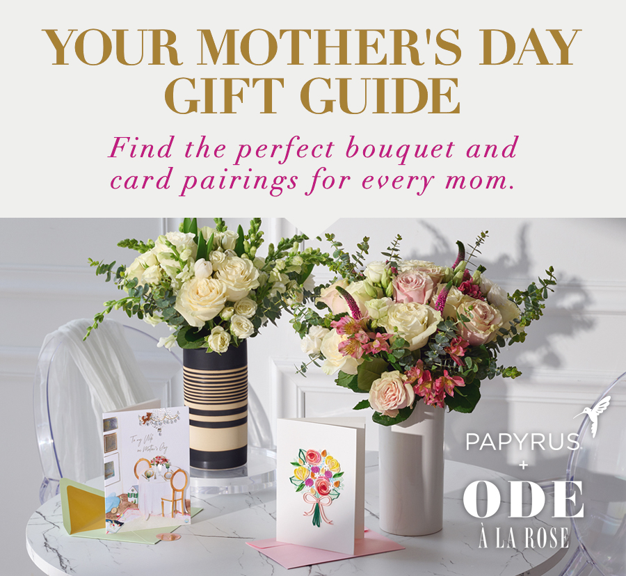 You Mother's Day Gift Guide Find the perfect bouquet and card pairings for every mom.