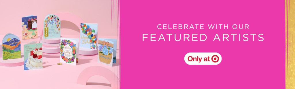 Celebrate With Our Featured Artists Only at Target