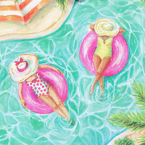 Summer Pool Walllpaper