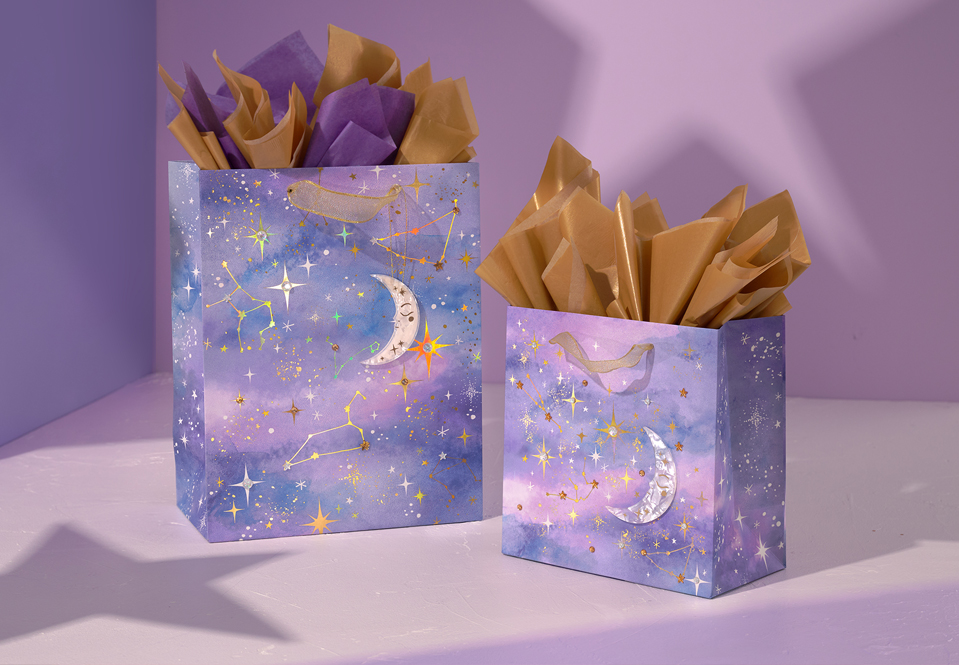 Celestial gift bags