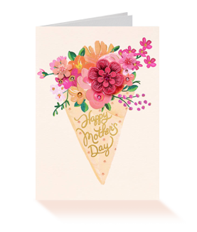 A BOUQUET OF WISHES MOTHER’S DAY GREETING CARD
