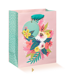 FLORAL BLOSSOMS MEDIUM GIFT BAG