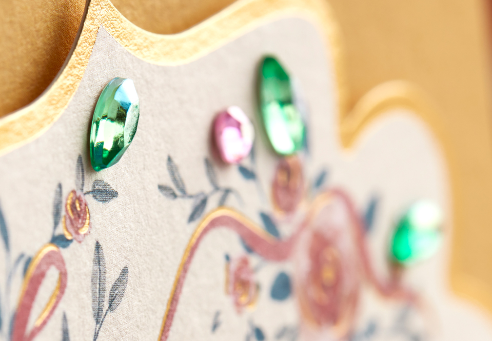 Close up of gemstones